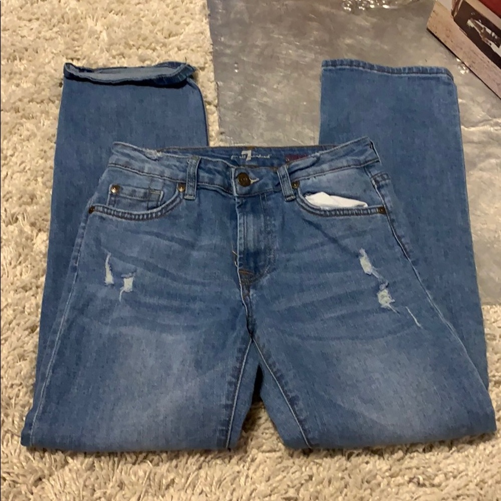 4/$50 Littlegirls 7ForAllMankind standardjeans size 12